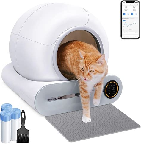 self cleaning litter box for multiple cats